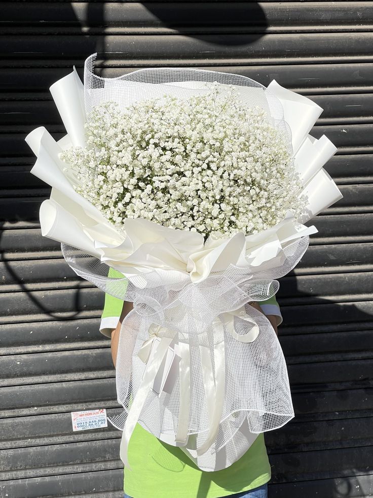 Bó hoa baby trắng